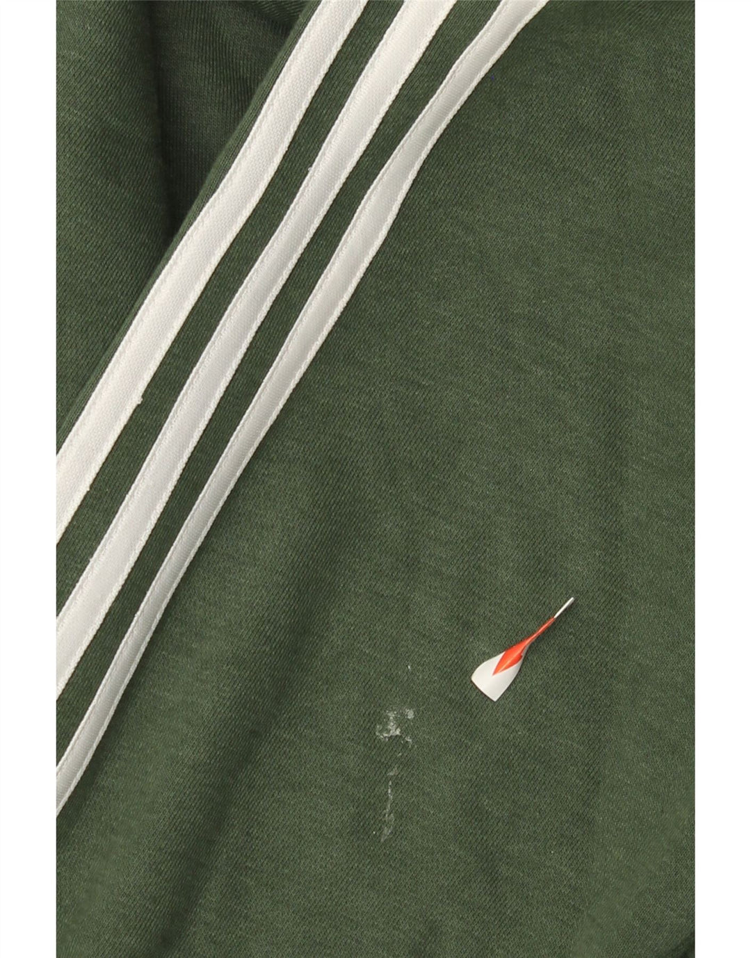 Adidas Męska bluza z kapturem, średnia, zielona bawełna