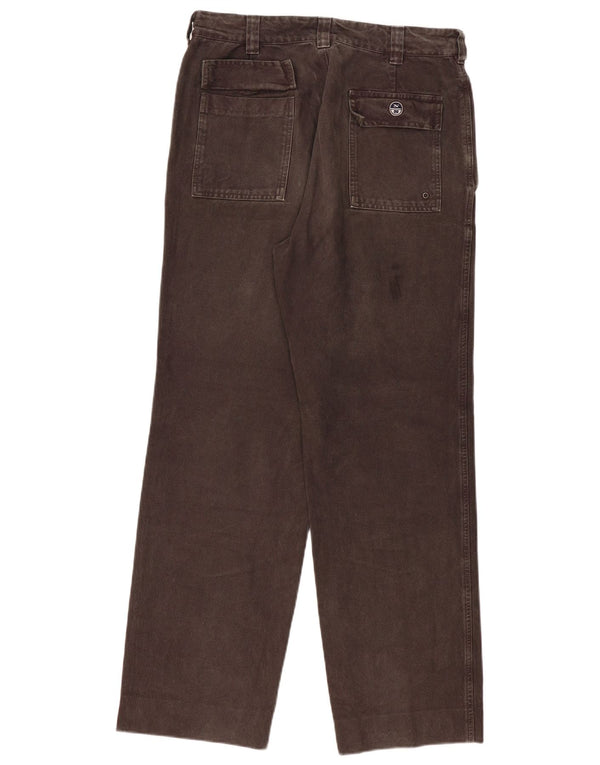 Męskie proste spodnie chino North Sails W32 L30 Szara bawełna