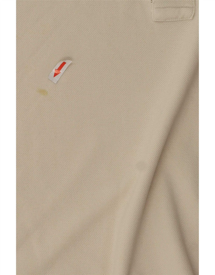 Męska koszulka polo Tommy Hilfiger, duża, beżowa