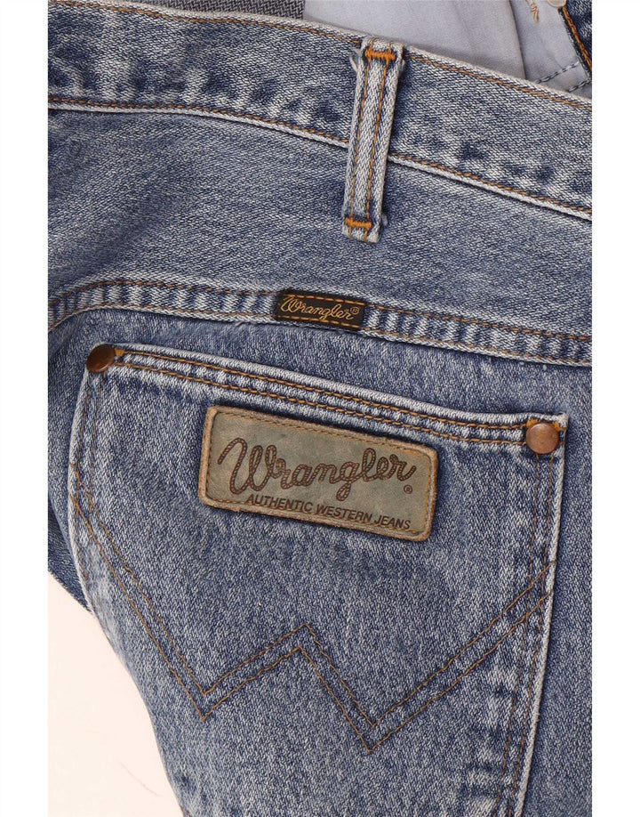 Męskie proste dżinsy Wrangler W36 L31 niebieskie