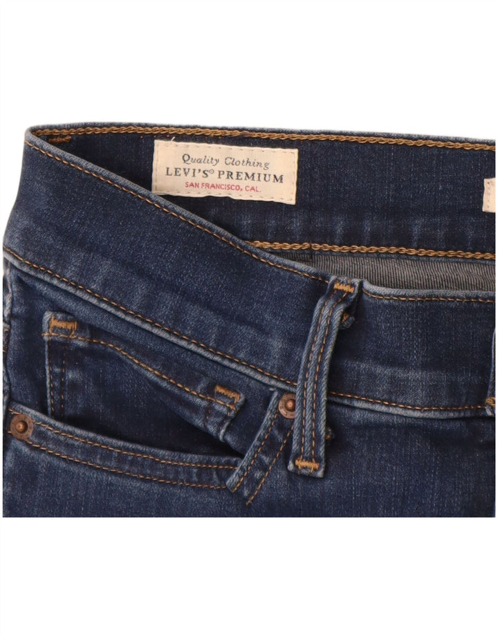 Damskie jeansy skinny LEVI'S W27 L30 Niebieskie bawełniane