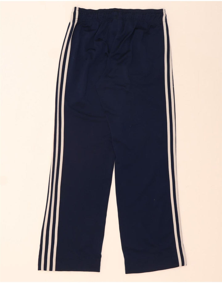 Męskie spodnie dresowe Adidas, średni granatowy poliester