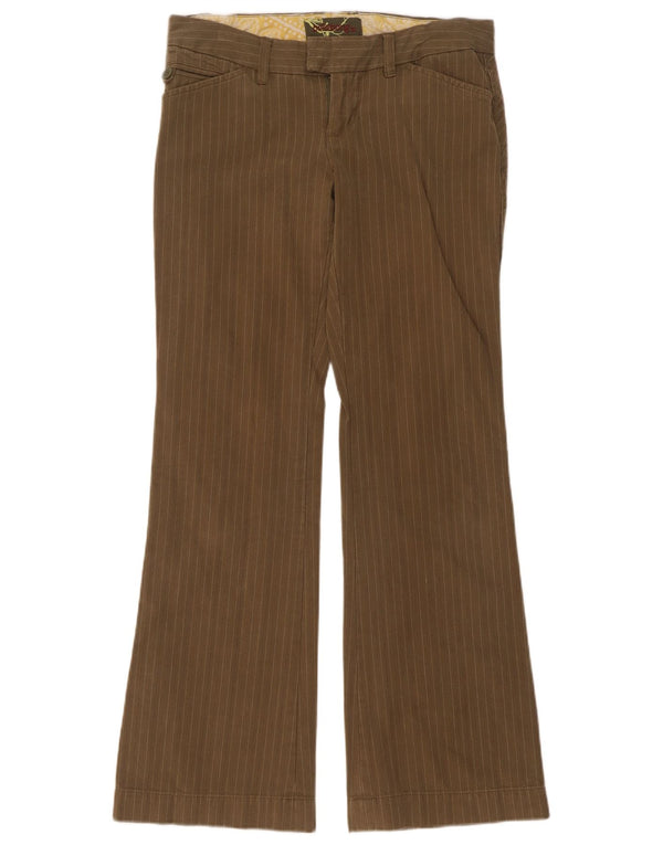 Damskie spodnie casual Billabong US 7 Medium W32 L32 Khaki Pinstripe
