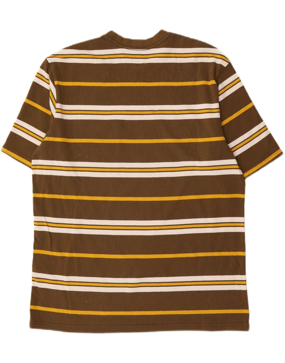 Męski T-shirt oversize LEVI'S, bawełniany w średnie brązowe paski