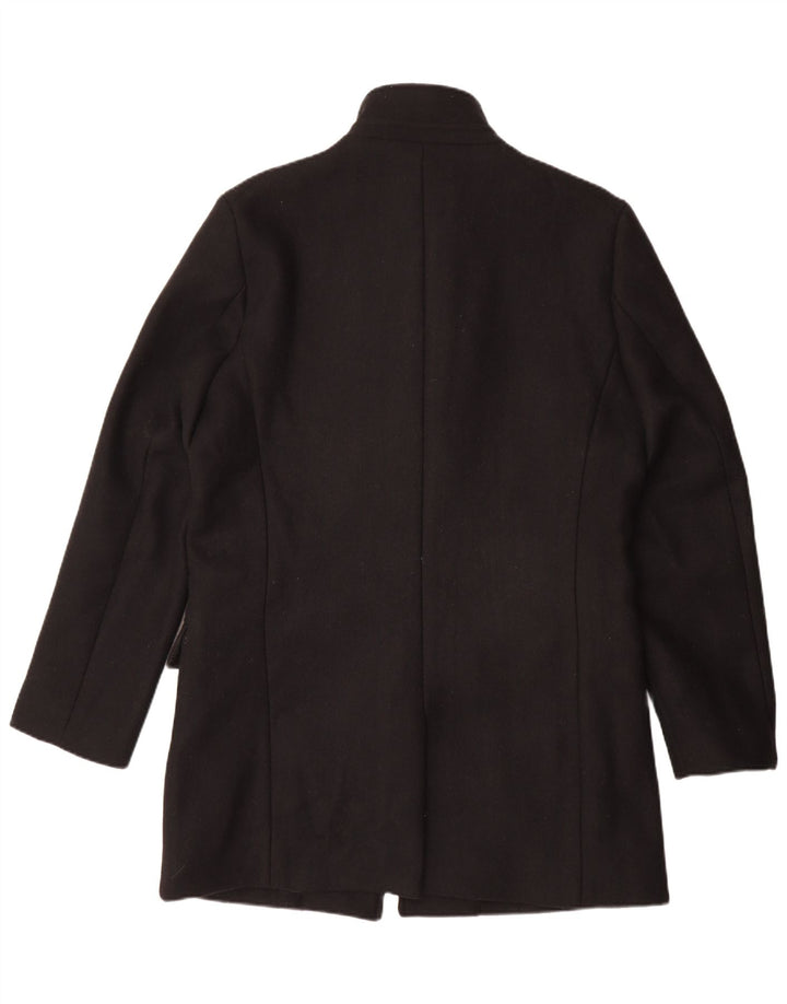 Płaszcz męski Selected Homme UK 42 XL, czarna wełna