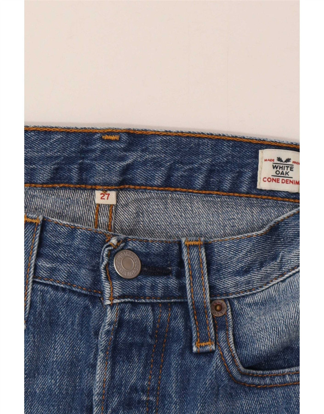 Damskie jeansy Levi's Slim W27 L26 Niebieskie bawełniane