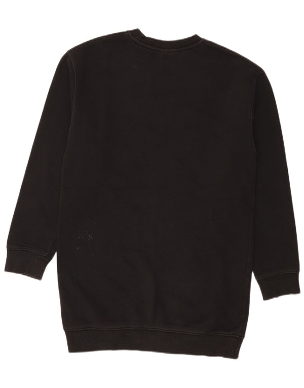 Damska sukienka oversize z długim rękawem Topshop UK 8, mała czarna