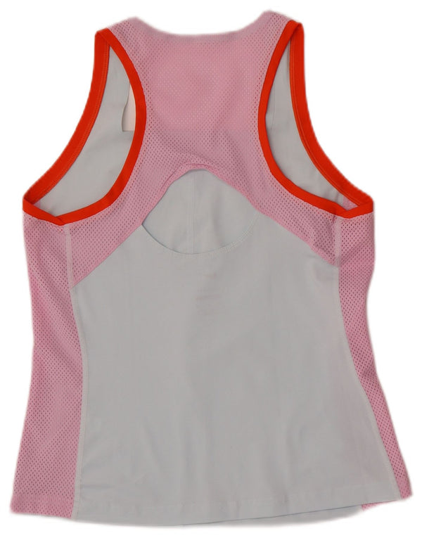 Damska kamizelka Nike Dri Fit Slim Vest Top UK 12 w kolorze średnioniebieskim