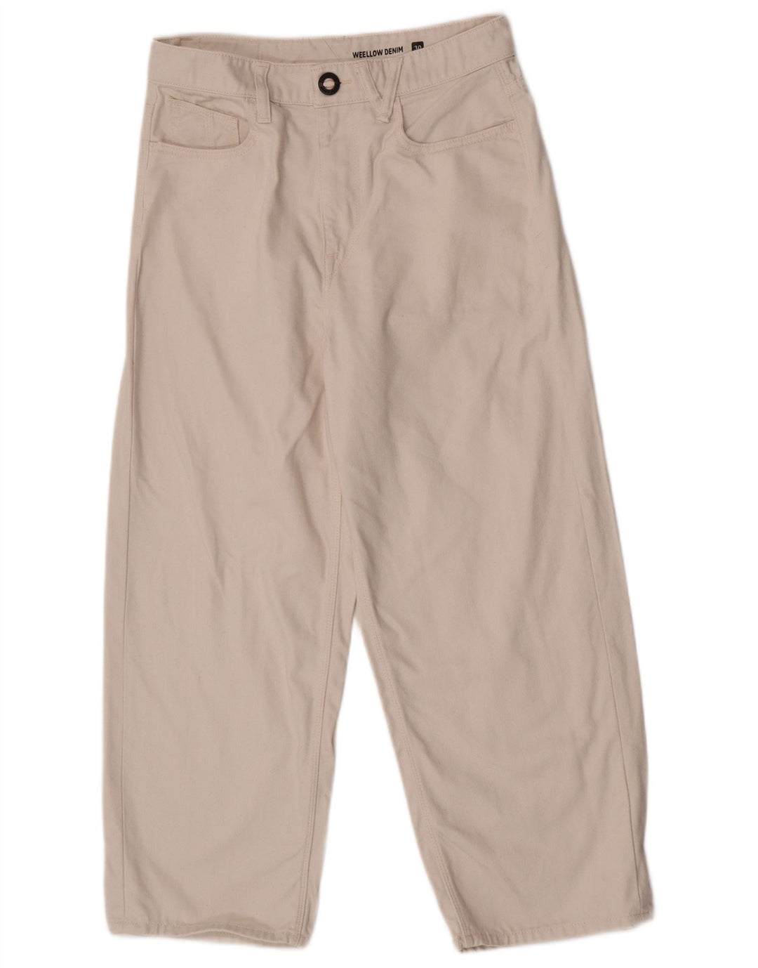 Męskie krótkie dżinsy Volcom W30 L25 Biała bawełna