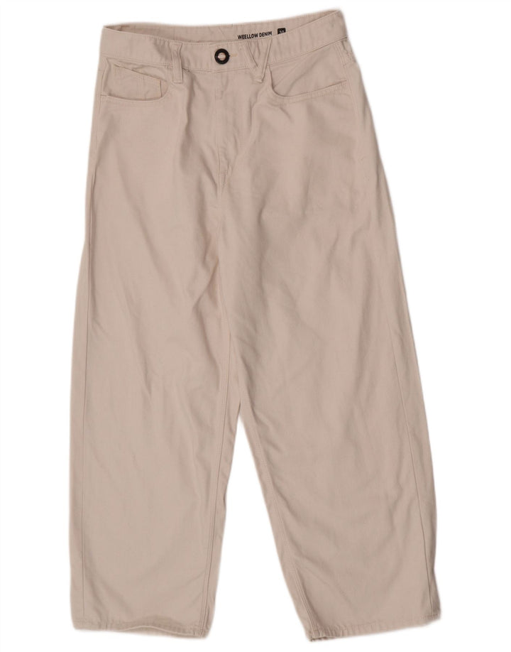 Męskie krótkie dżinsy Volcom W30 L25 Biała bawełna