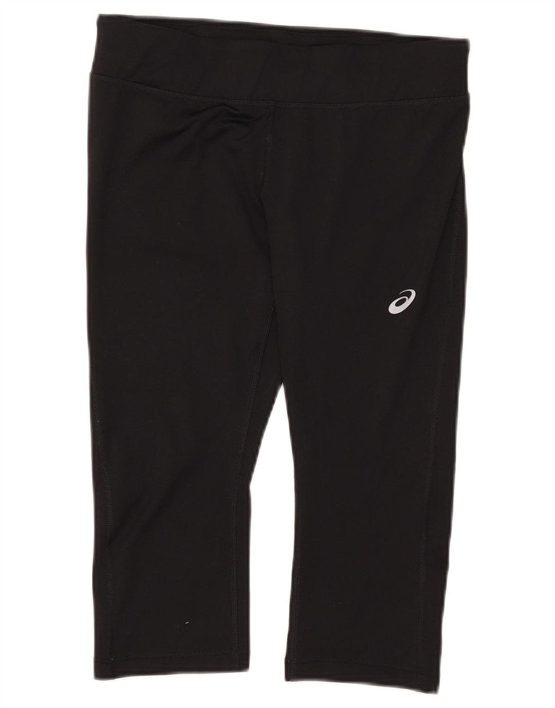 Damskie legginsy Capri Asics UK 12, średni czarny poliester