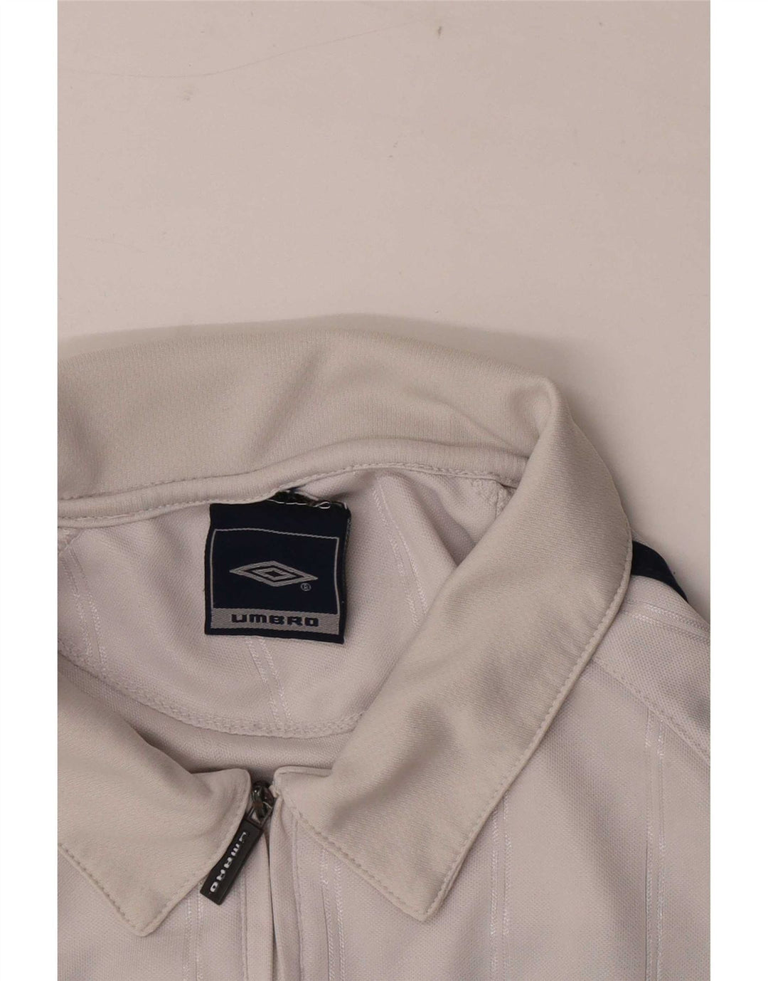 Męska koszulka polo Umbro w kolorze średniobiałym