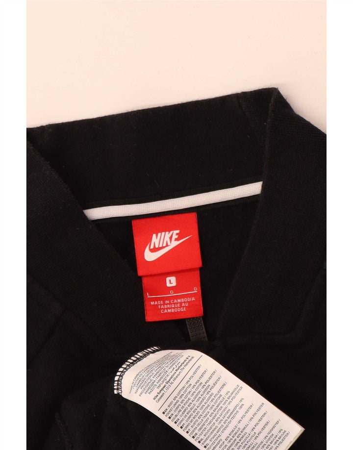 Męska bluza dresowa Nike, duża, czarna, bawełniana
