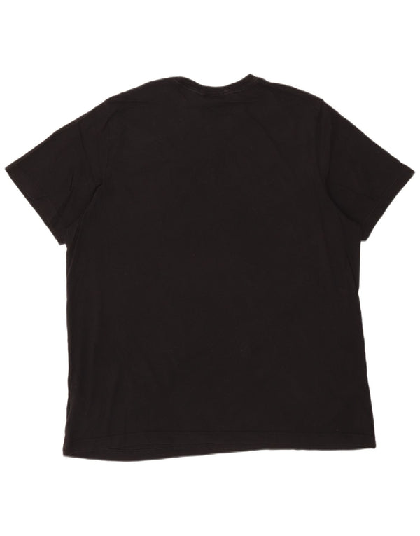 Adidas Męska Koszulka Top XL Czarna Bawełna