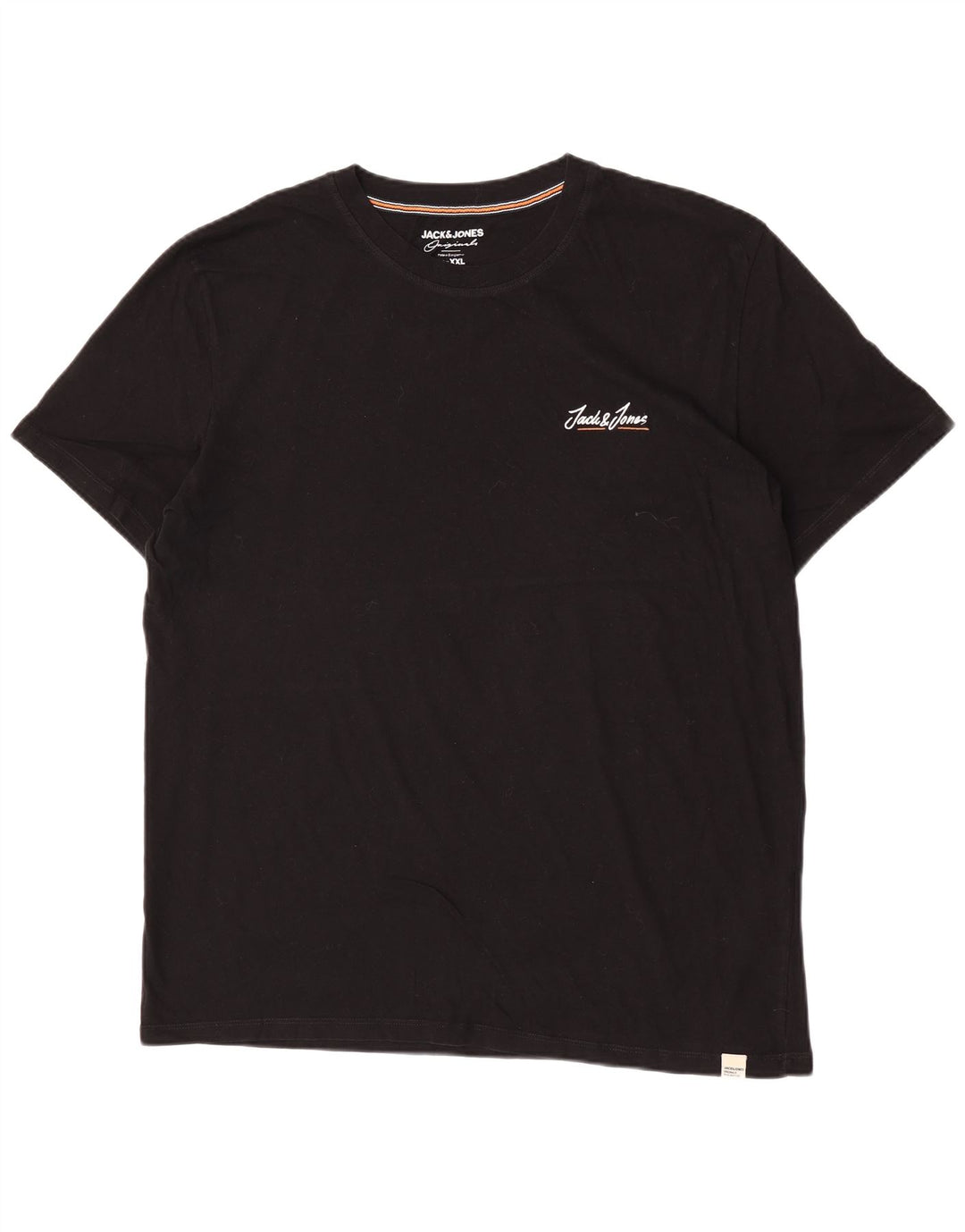 T-shirt męski Jack & Jones Top 2XL, czarny, bawełniany