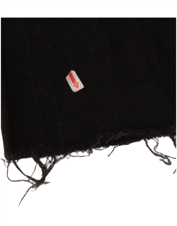 Damskie jeansy krótkie ZARA EU 40 Medium W30 L24 czarne