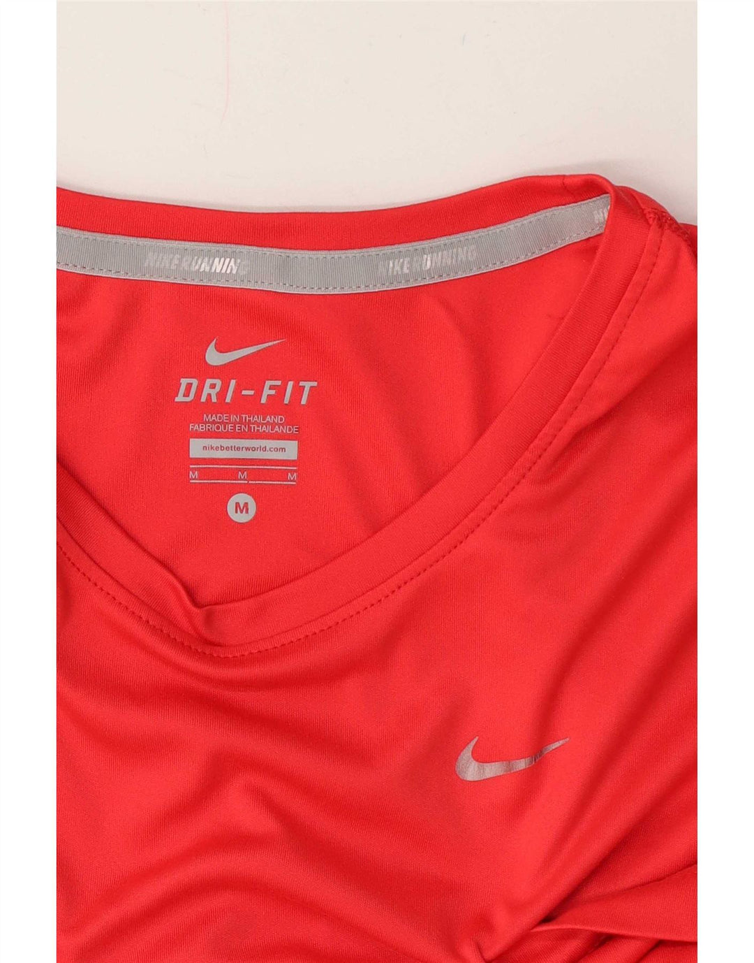 Męski T-shirt Nike Dri Fit Top w kolorze średnio czerwonym