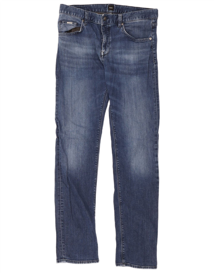 Męskie dżinsy Hugo Boss W34 L32 Niebieskie
