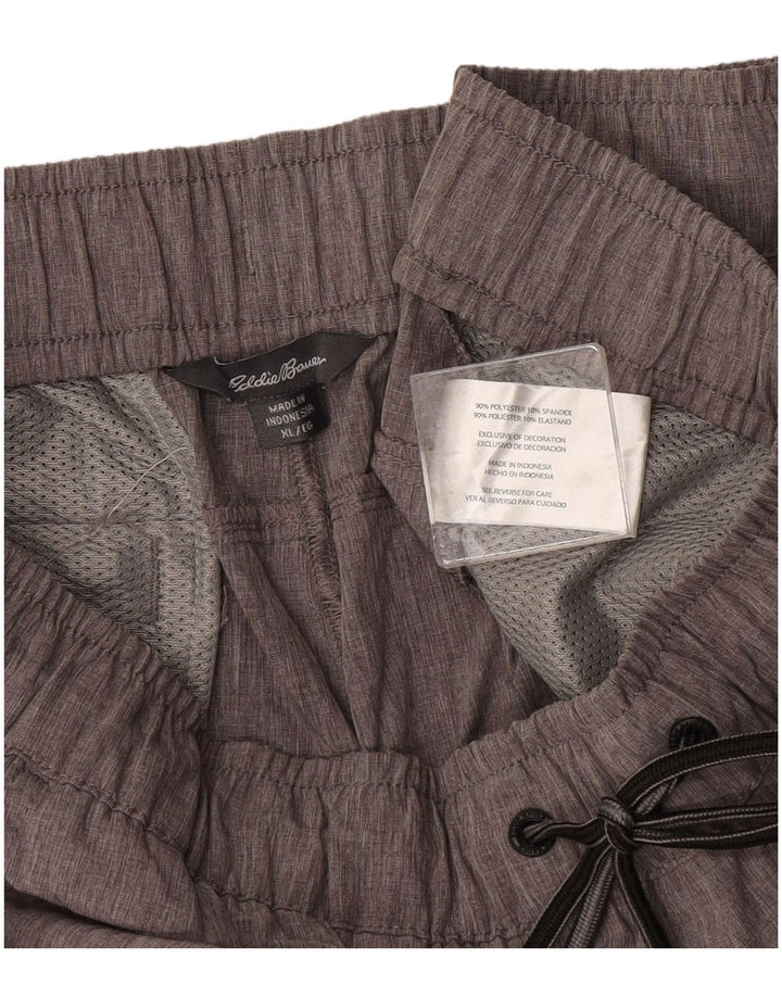 Męskie spodenki sportowe Eddie Bauer XL, szary poliester