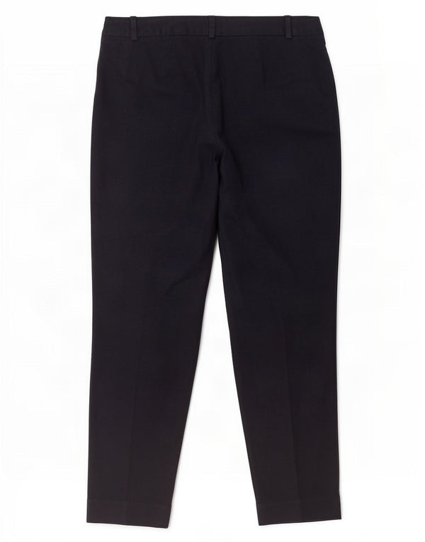 Damskie spodnie garniturowe Marks & Spencer UK 12 Medium W30 L26 Granatowe