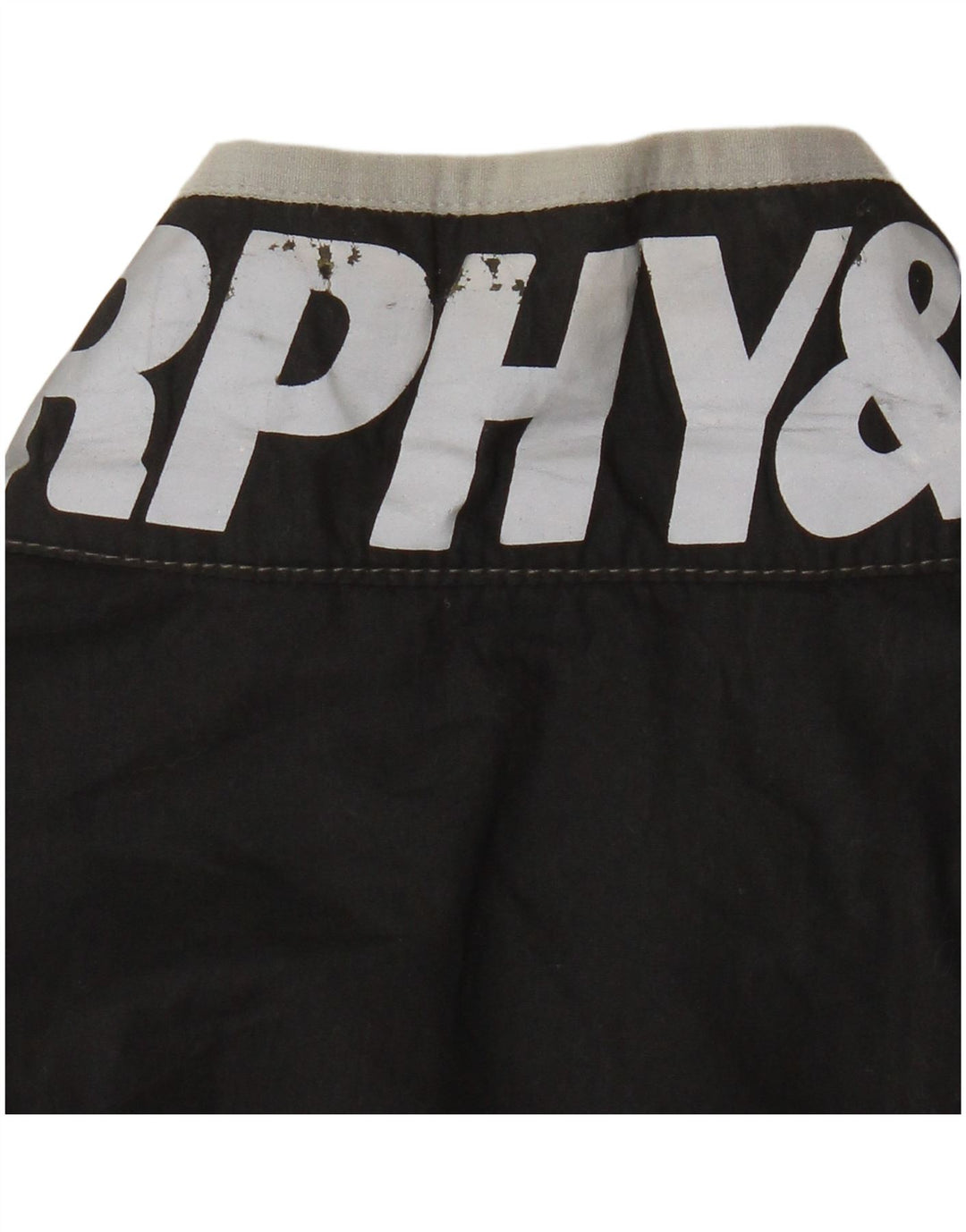 Damska kurtka bomberka Murphy & Nye Graphic UK 18 XL, czarna, bawełniana