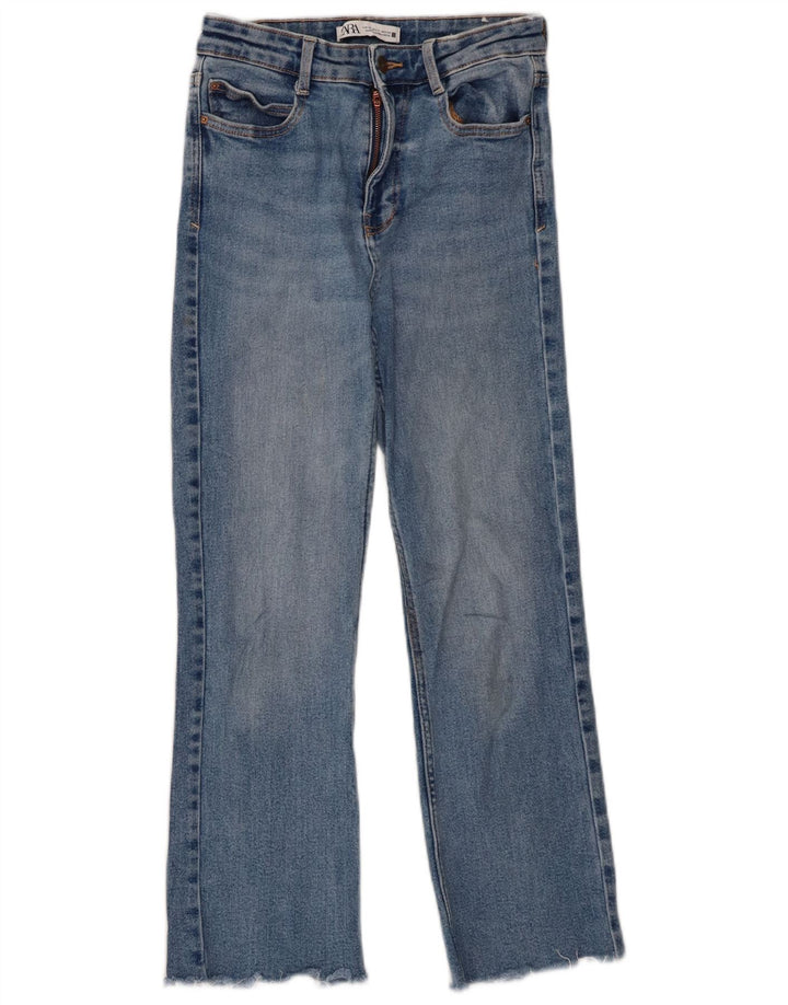 Jeansy damskie Bootcut Zara EU 34 2XS W24 L25 Niebieskie