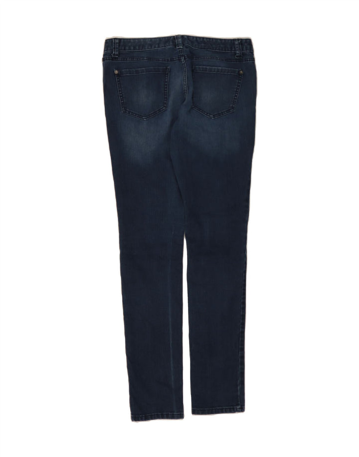 MOSSIMO Womens Skinny Jeans US 6 Medium W30 L31 Navy Blue Cotton Vintage Mossimo and Second-Hand Mossimo from Messina Hembry 