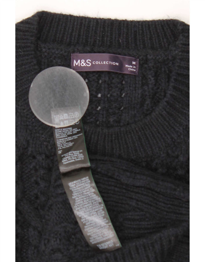 Tank top damski Marks & Spencer UK 14, średni granatowy, akryl