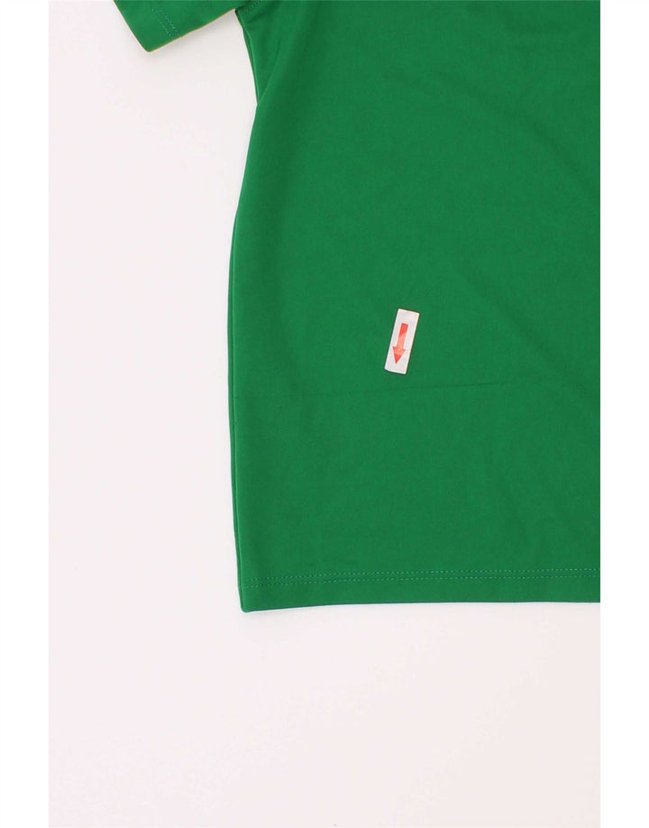 T-shirt chłopięcy Nike na 5-6 lat, zielony, poliestrowy