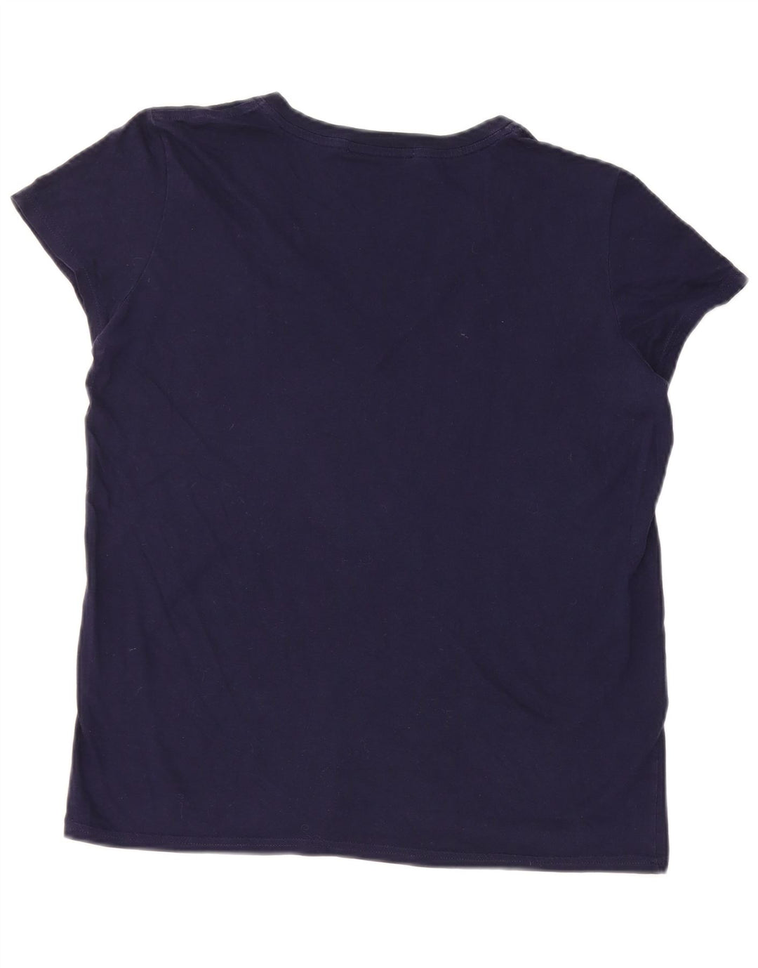 T-shirt damski Lacoste, rozmiar 40, średni granatowy, bawełniany