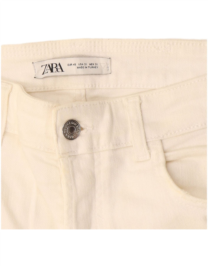 Męskie jeansy Zara w trudnej sytuacji EU 40 Medium W31 L27 Off White