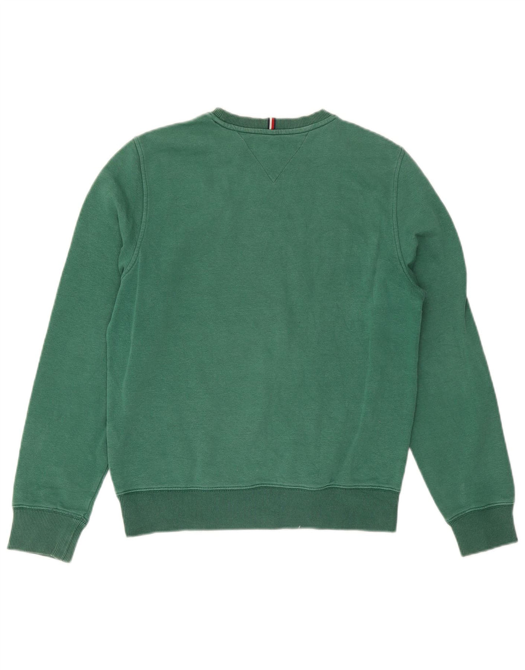 Męska bluza z grafiką Tommy Hilfiger, mała, zielona bawełna