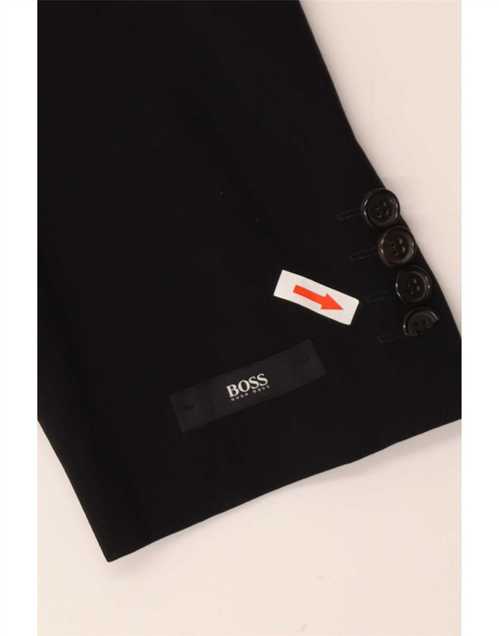 Hugo Boss Męska marynarka zapinana na 3 guziki EU 52 XL Czarna