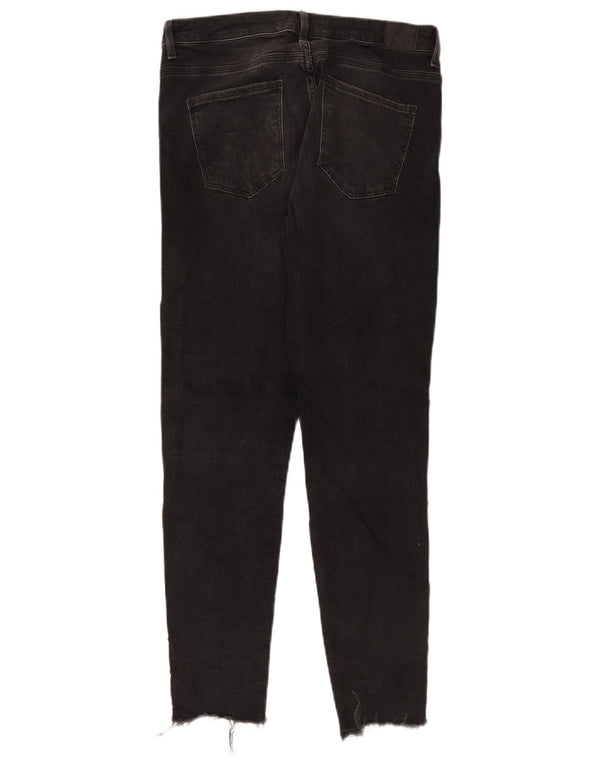 Zara Womens Skinny Jeans EU 38 Small W28 L30 Black