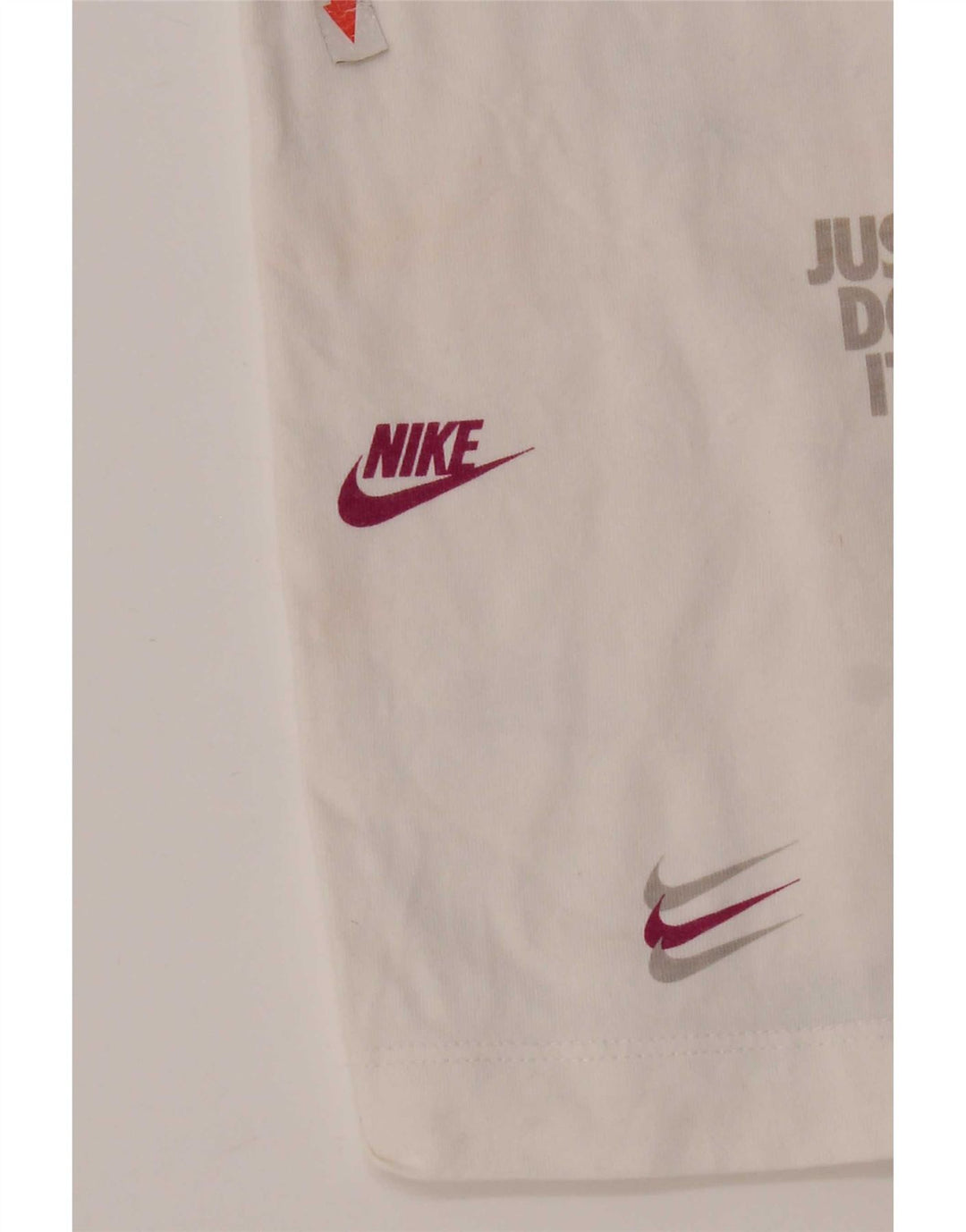 Męski T-shirt z grafiką Nike, duży, biały, bawełniany