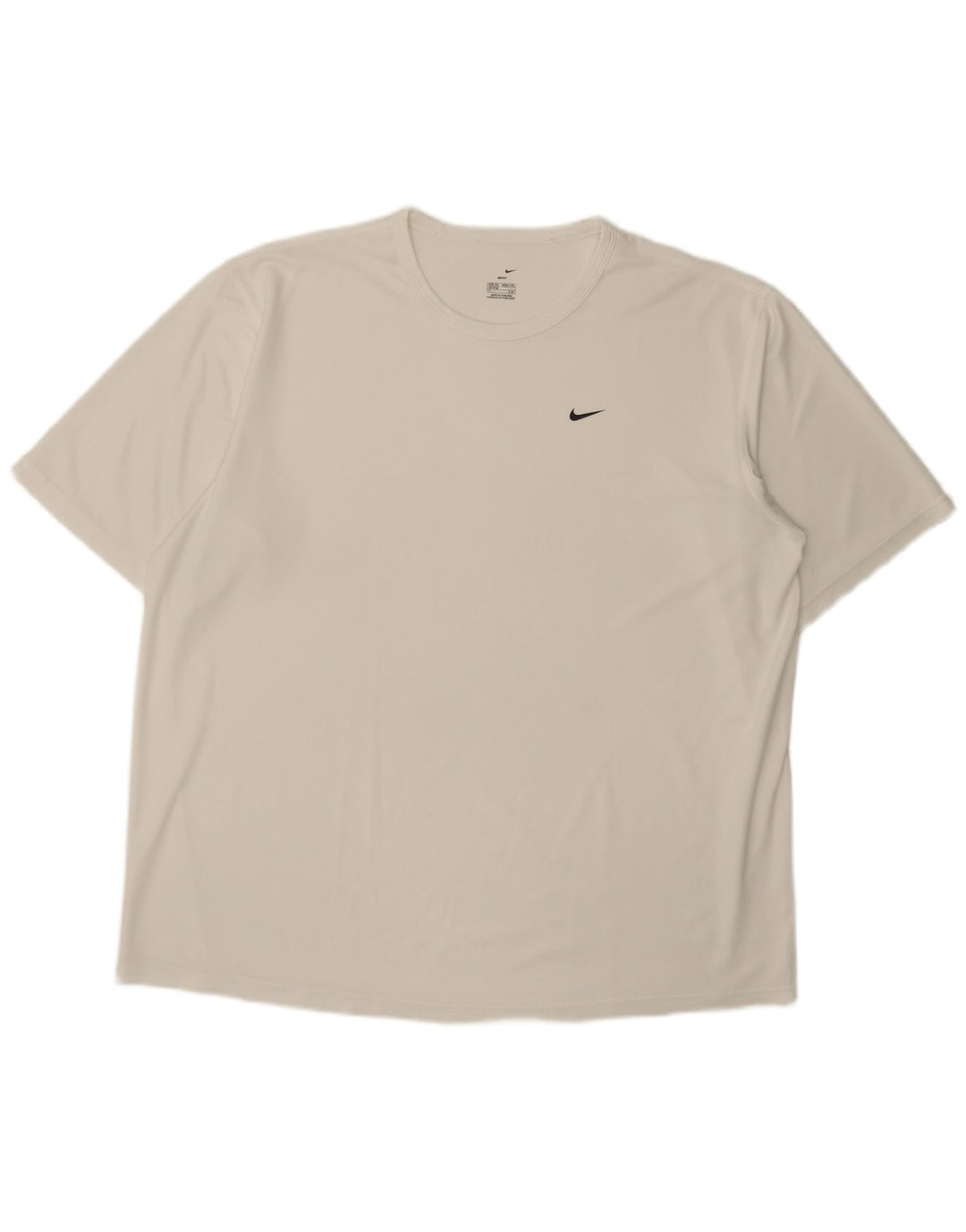 Męski T-shirt Nike Dri Fit Top 2XL Biały