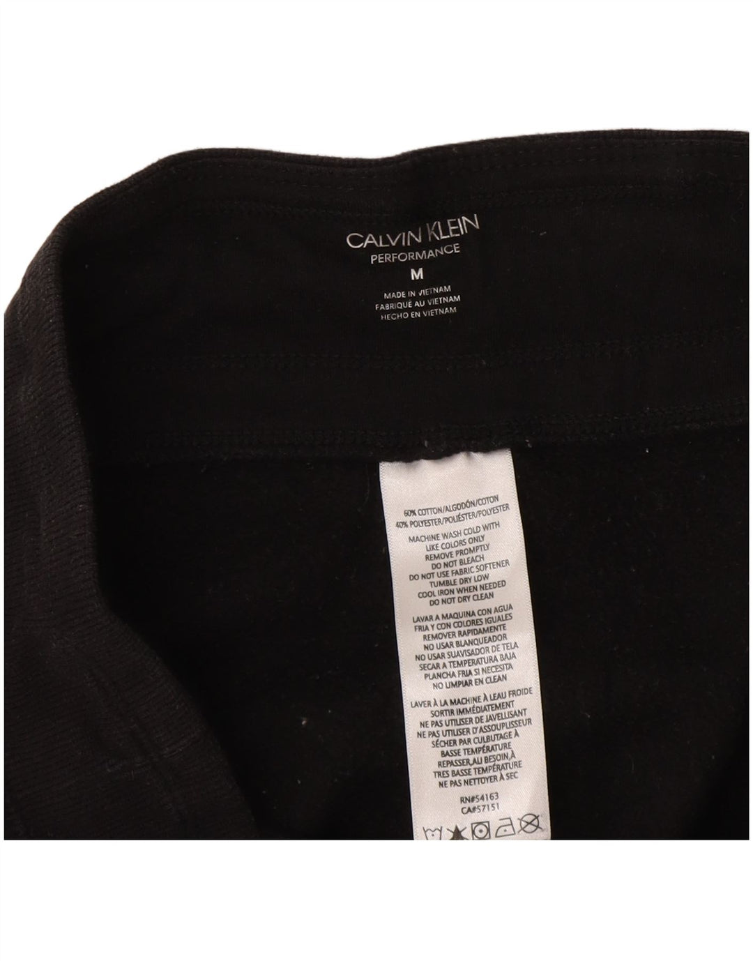 Damskie spodnie dresowe CALVIN KLEIN Joggers UK 14 Medium Black