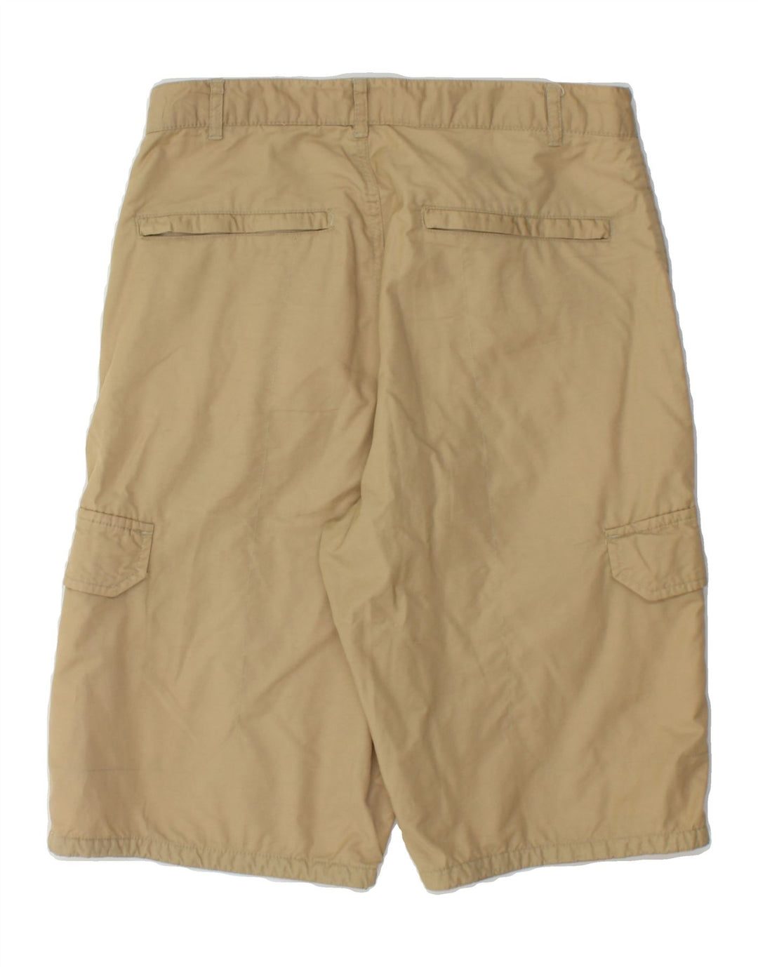 VINTAGE Mens Cargo Shorts IT 48 Medium W32  Beige Cotton Vintage Vintage and Second-Hand Vintage from Messina Hembry 