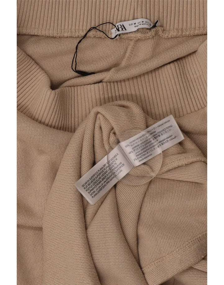 Spódnica midi damska Zara Medium W28 Beżowa Wiskoza