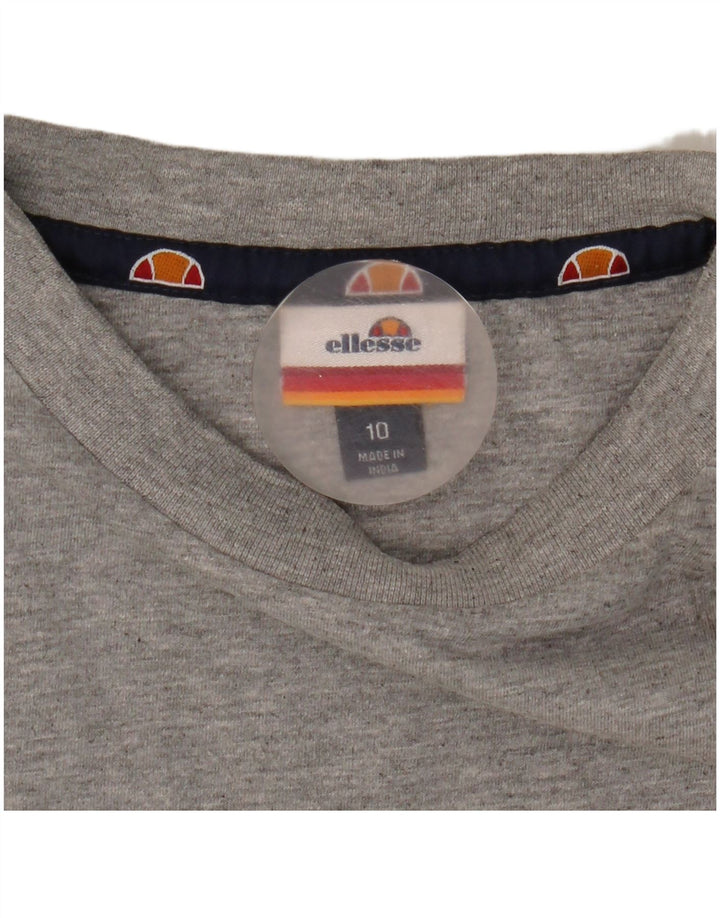 Damska koszulka oversize Ellesse z grafiką Top UK 10 Small Grey