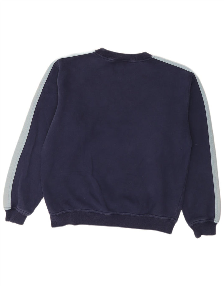Męska bluza Fila Graphic Jumper IT 46/48 Mały granatowy, blok kolorów