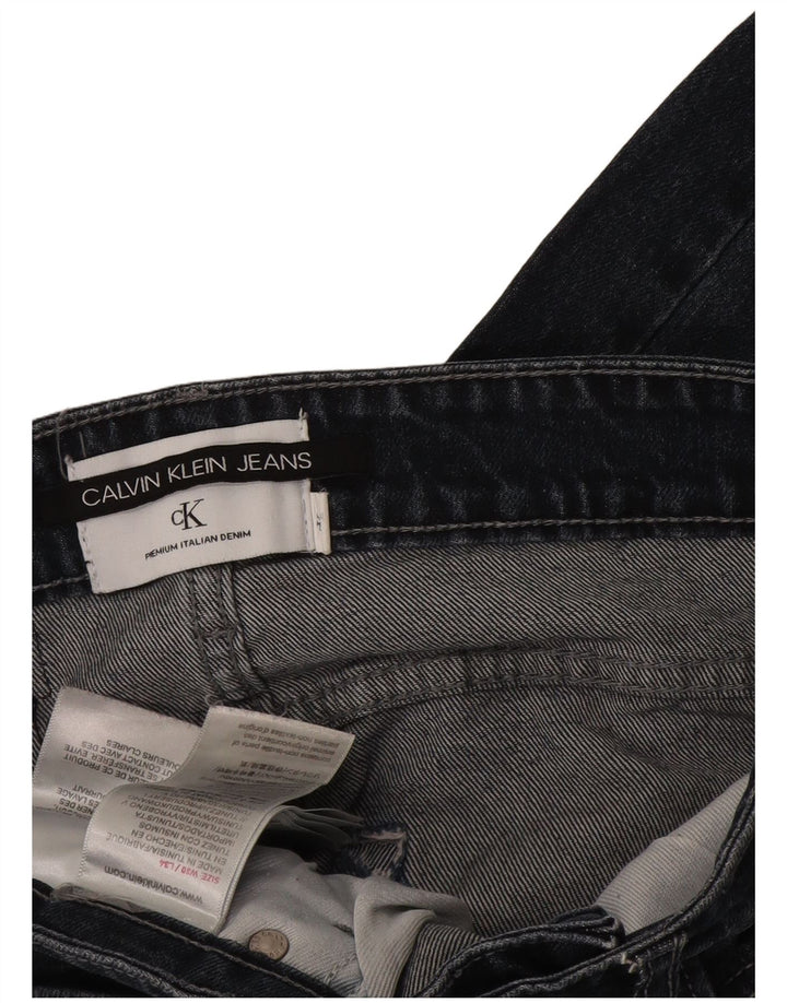 Męskie jeansy Calvin Klein W30 L28 Granatowe, bawełniane