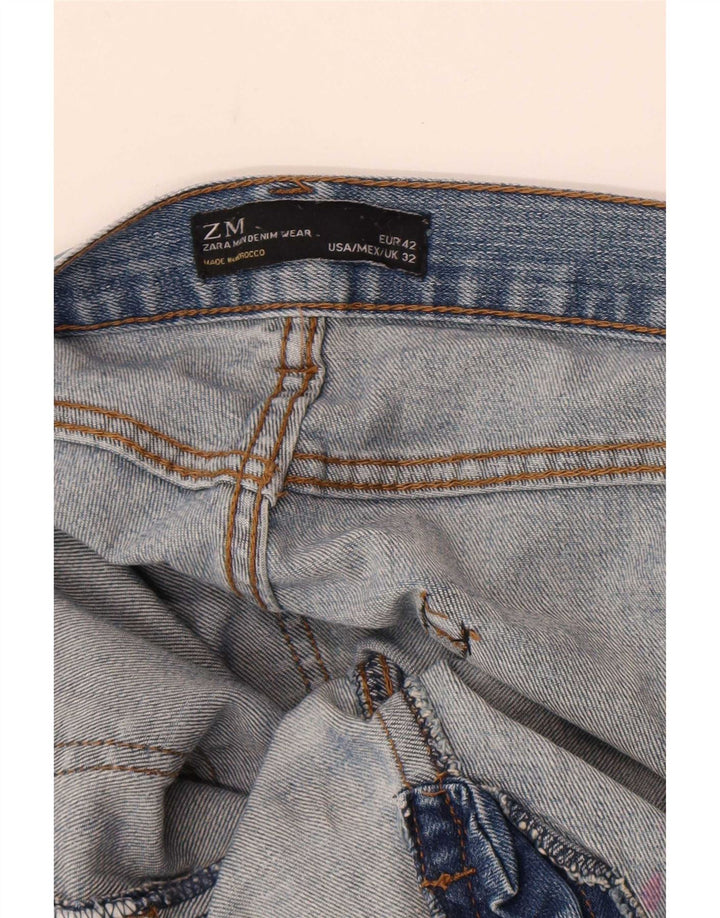 Męskie jeansy slim fit Zara EU 42 Large W32 L34 Blue