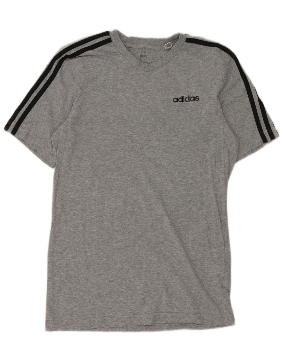 Adidas Męska Koszulka Top Mała Szara Bawełna