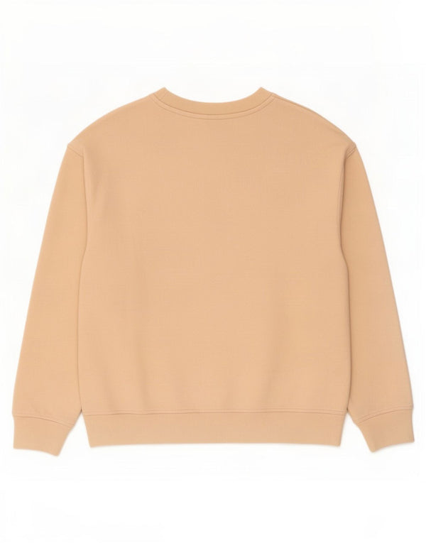 Damski sweter oversize Levi's UK 10, mały, beżowy, bawełniany