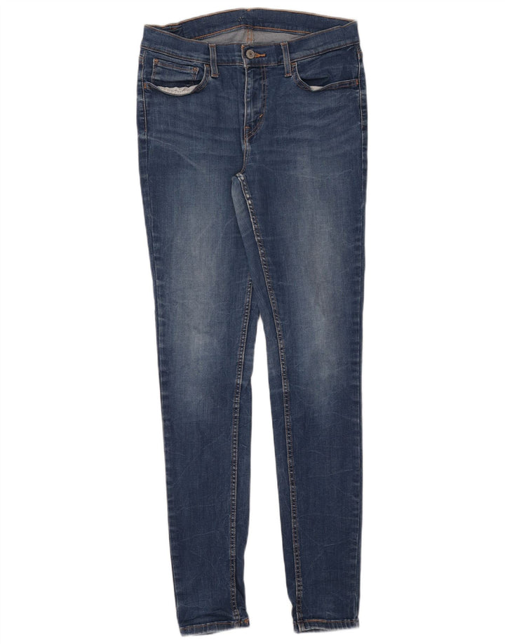 Damskie jeansy Levi's Skinny W31 L32 Niebieskie bawełniane