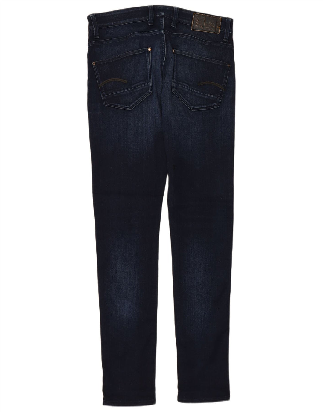 G-STAR Męskie Revend Super Slim Jeansy W33 L34 Granatowa bawełna