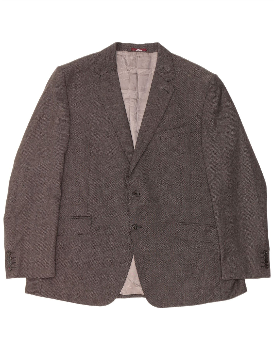Męska marynarka Marks & Spencer o regularnym kroju, zapinana na 2 guziki, UK 46 XL, szara