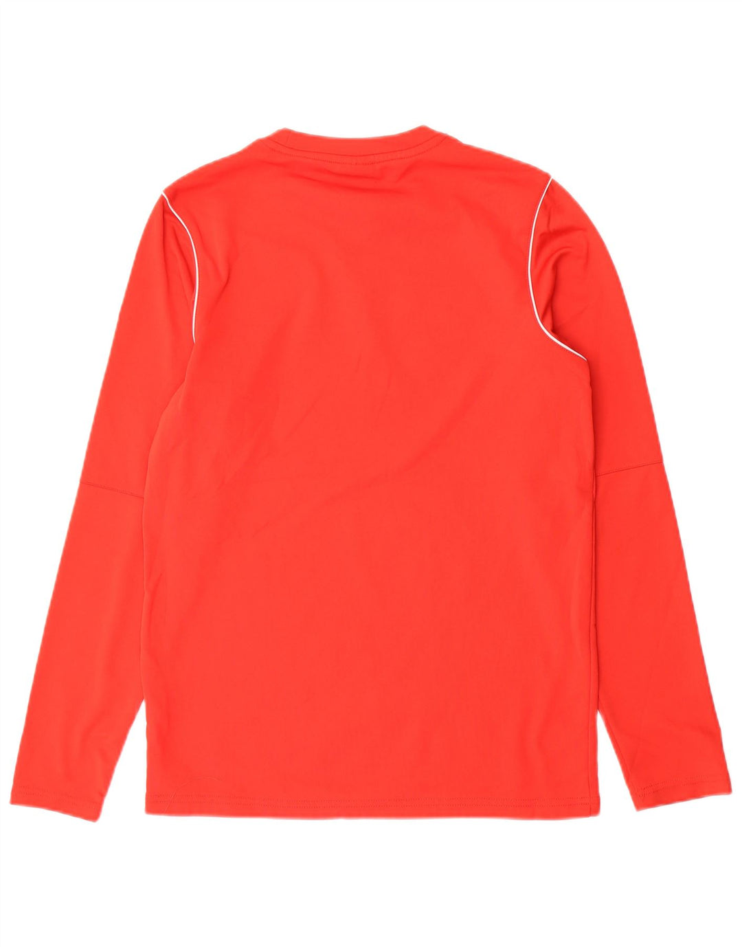 Męska koszulka Nike Dri Fit z długim rękawem, mała, czerwona, poliestrowa