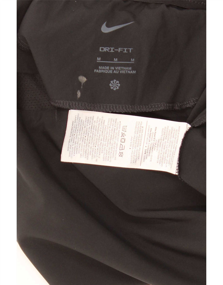 Męskie spodenki sportowe Nike Dri Fit, średni czarny poliester